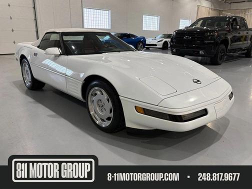 White 1991 Chevrolet Corvette Base