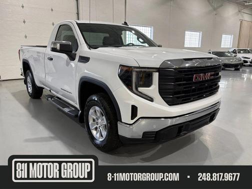 White Frost Tricoat 2024 GMC Sierra 1500 Pro