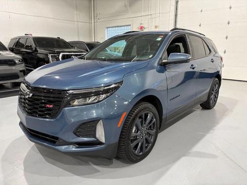 Lakeshore Blue Metallic 2024 Chevrolet Equinox AWD RS