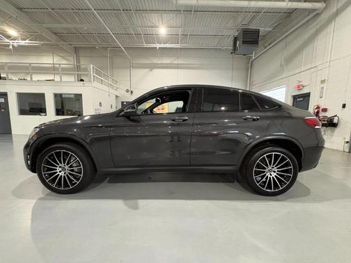 Gray 2022 Mercedes-Benz GLC 300 4MATIC Coupe