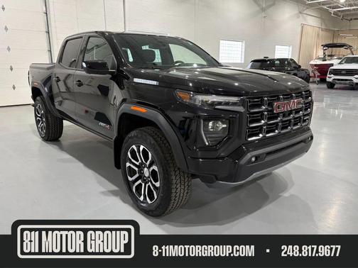 Onyx Black 2023 GMC Canyon AT4