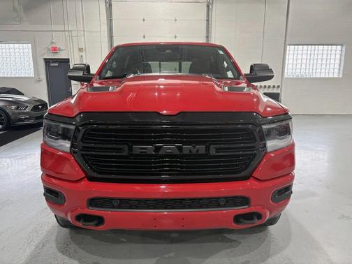 Red 2021 RAM 1500 Laramie