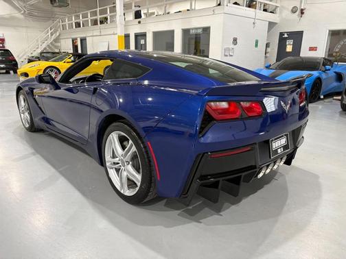 Blue 2017 Chevrolet Corvette Stingray