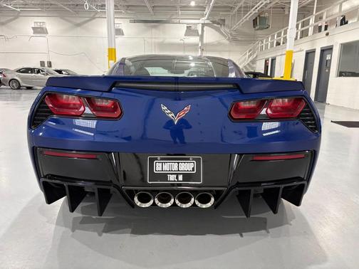Blue 2017 Chevrolet Corvette Stingray