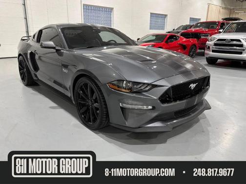 Carbonized Gray Metallic 2021 Ford Mustang GT Premium