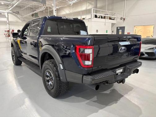 Antimatter Blue Metallic 2022 Ford F-150 Raptor