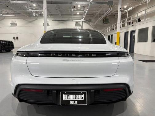 White 2022 Porsche Taycan 4S