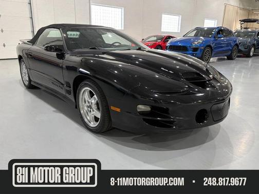 Black 2001 Pontiac Firebird Trans Am