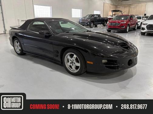 Black 2001 Pontiac Firebird Trans Am