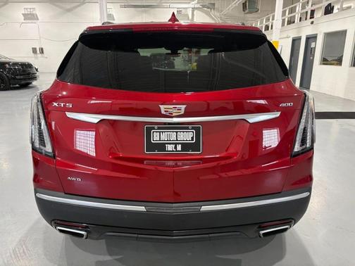 Radiant Red Tintcoat 2025 Cadillac XT5 Sport