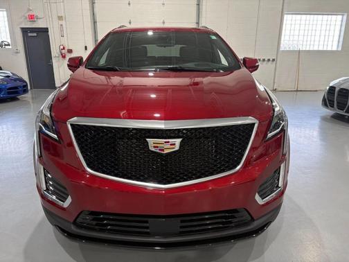 Radiant Red Tintcoat 2025 Cadillac XT5 Sport