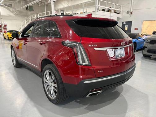 Radiant Red Tintcoat 2025 Cadillac XT5 Sport