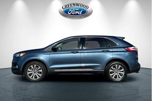 BLUE METALLIC 2019 Ford Edge TITANIUM