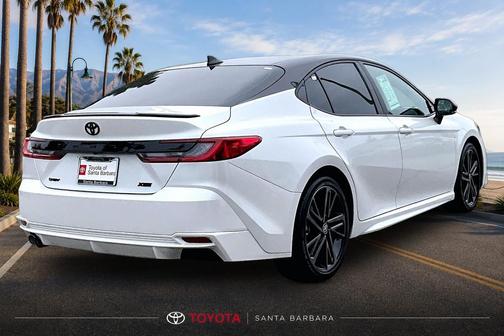 Midnight Black Metallic 2025 Toyota Camry XSE