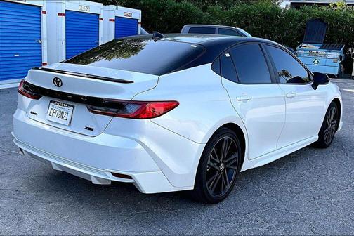 Midnight Black Metallic 2025 Toyota Camry XSE