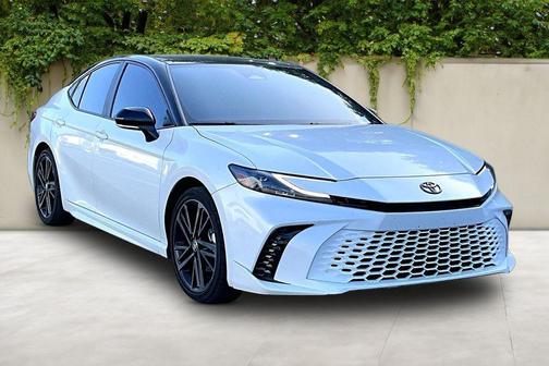 Midnight Black Metallic 2025 Toyota Camry XSE