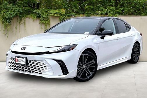 Midnight Black Metallic 2025 Toyota Camry XSE
