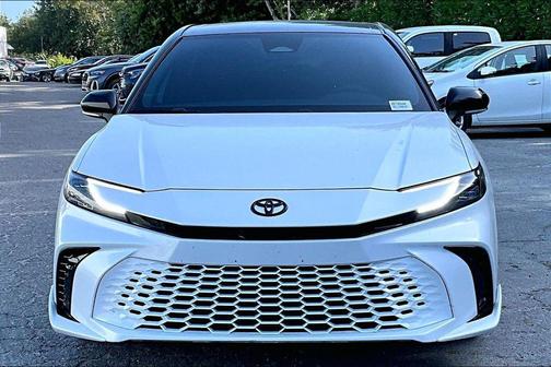 Midnight Black Metallic 2025 Toyota Camry XSE