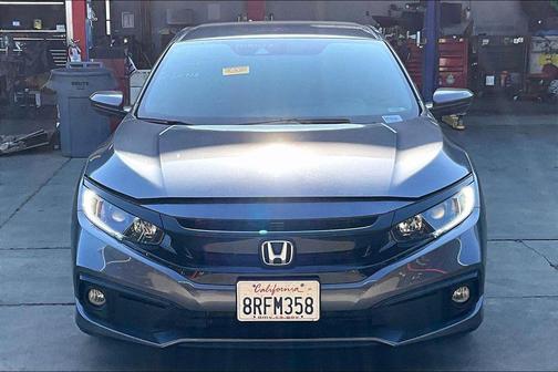 Modern Steel Metallic 2020 Honda Civic Sport
