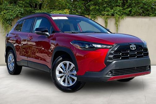 Soul Red Crystal 2026 Toyota Corolla Cross LE