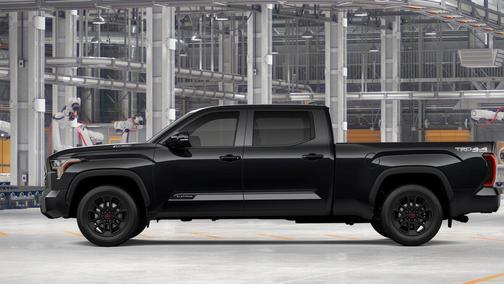 Midnight Black Metallic 2026 Toyota Tundra Hybrid Platinum