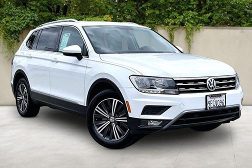 Pure White 2019 Volkswagen Tiguan 2.0T SEL