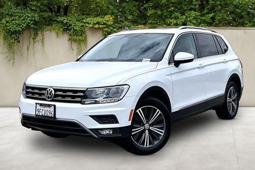 Pure White 2019 Volkswagen Tiguan 2.0T SEL