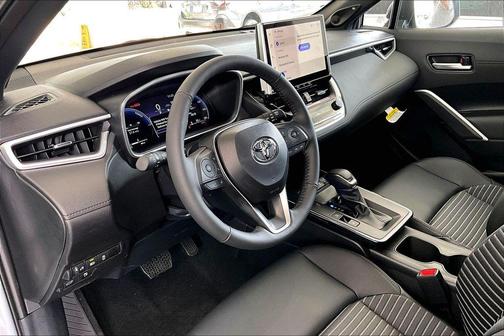 Sonic Silver/Jet Black 2026 Toyota Corolla Hybrid SE