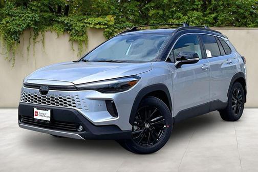 Sonic Silver/Jet Black 2026 Toyota Corolla Hybrid SE