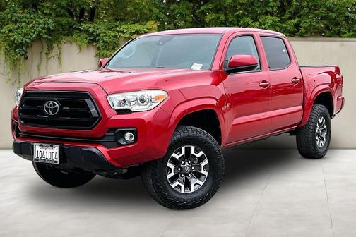 Barcelona Red Metallic 2021 Toyota Tacoma SR