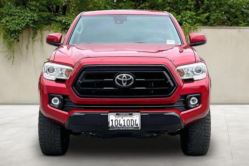 Barcelona Red Metallic 2021 Toyota Tacoma SR