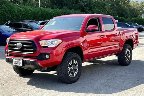 Barcelona Red Metallic 2021 Toyota Tacoma SR