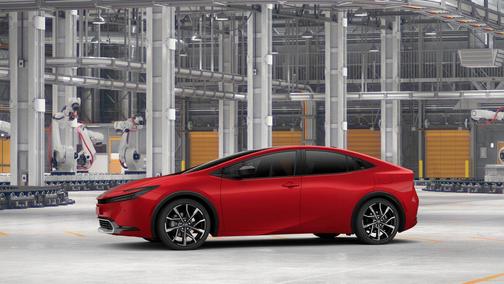 Supersonic Red 2026 Toyota Prius Plug-In Hybrid XSE Premium