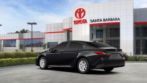 Midnight Black Metallic 2026 Toyota Camry LE