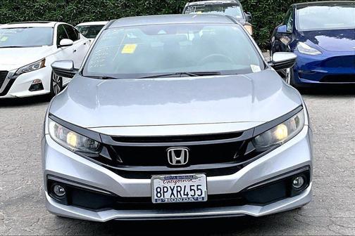 Lunar Silver Metallic 2019 Honda Civic Sport