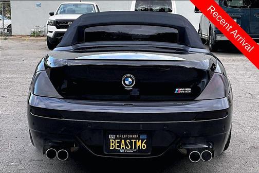 Black Sapphire Metallic 2007 BMW M6 Base