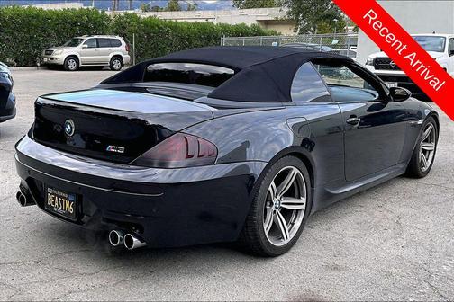 Black Sapphire Metallic 2007 BMW M6 Base