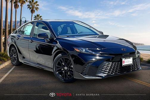 Midnight Black Metallic 2026 Toyota Camry SE