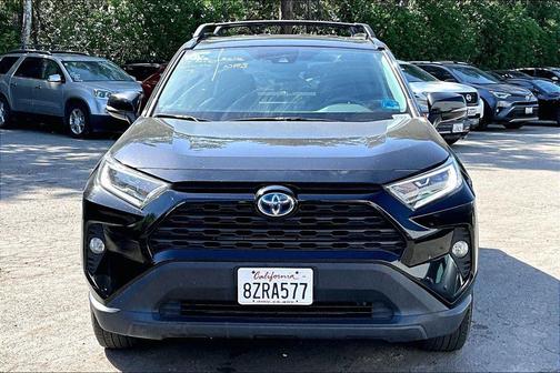 Midnight Black Metallic 2021 Toyota RAV4 Hybrid XLE