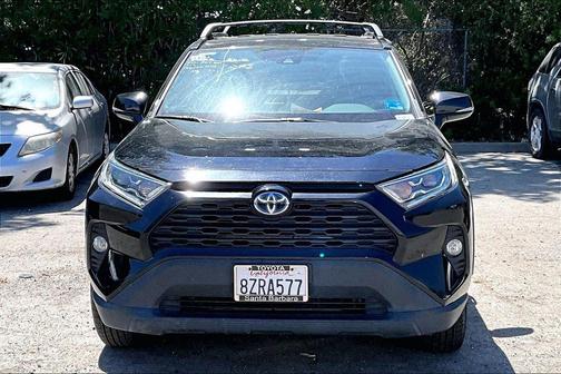 Midnight Black Metallic 2021 Toyota RAV4 Hybrid XLE