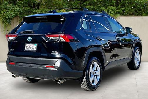 Midnight Black Metallic 2021 Toyota RAV4 Hybrid XLE