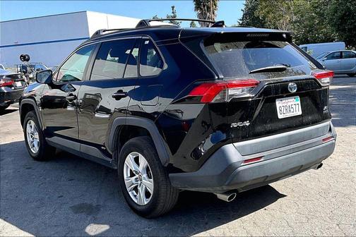 Midnight Black Metallic 2021 Toyota RAV4 Hybrid XLE