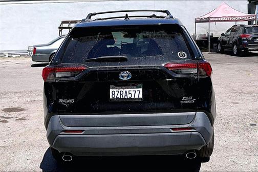 Midnight Black Metallic 2021 Toyota RAV4 Hybrid XLE