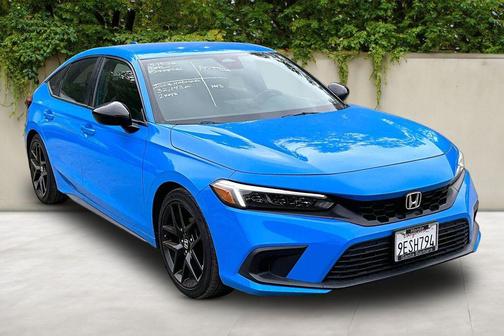 Boost Blue Pearl 2023 Honda Civic Sport