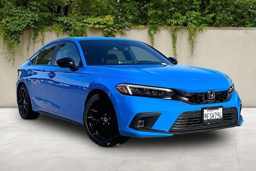 Boost Blue Pearl 2023 Honda Civic Sport