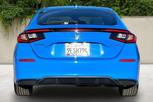 Boost Blue Pearl 2023 Honda Civic Sport