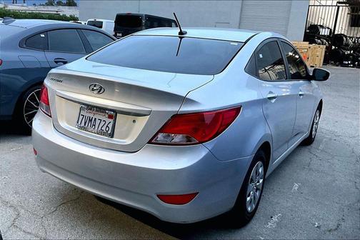 Ironman Silver Metallic 2017 Hyundai Accent SE