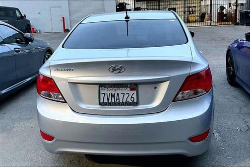Ironman Silver Metallic 2017 Hyundai Accent SE