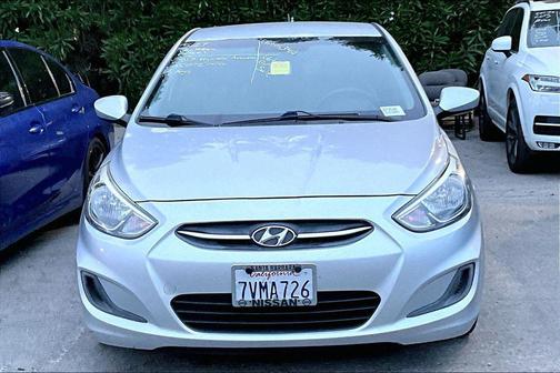 Ironman Silver Metallic 2017 Hyundai Accent SE