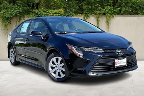 Midnight Black Metallic 2026 Toyota Corolla LE